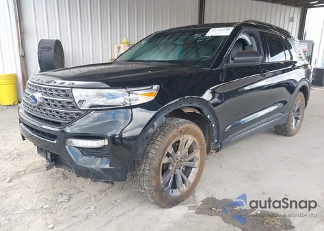 2021 Ford Explorer Xlt z USA, uszkodzony, nr VIN 1FMSK7DH1MGC07212